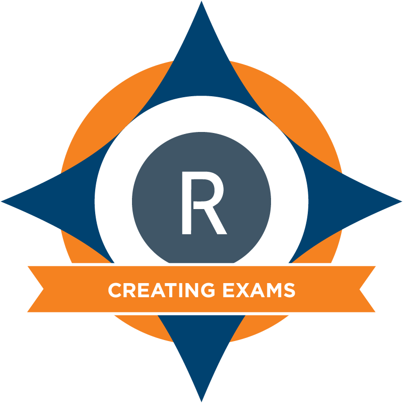 creating exams badge